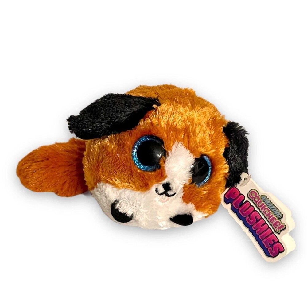 Amazing Squishee! Plushies SEPTEMBER 19 Born PAWS 4" Puppy Dog Super Soft Plush